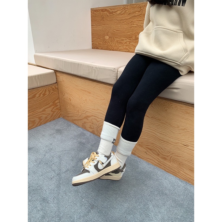Quần legging nỉ dày cho bé QG656 sz 90-150 , thời trang trẻ em mùa đông 2023