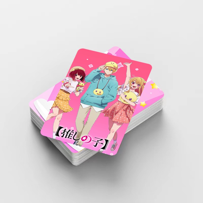 OSHI NO KO Photocard Lomo Card Postcard Stickers thẻ 60 chiếc + nhãn dán 32 chiếc