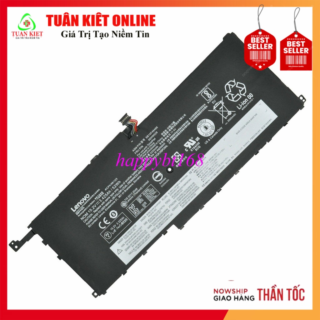 ⚡️ Pin Lenovo Thinkpad X1 carbon gen 6 Gen 5 gen 4 zin
