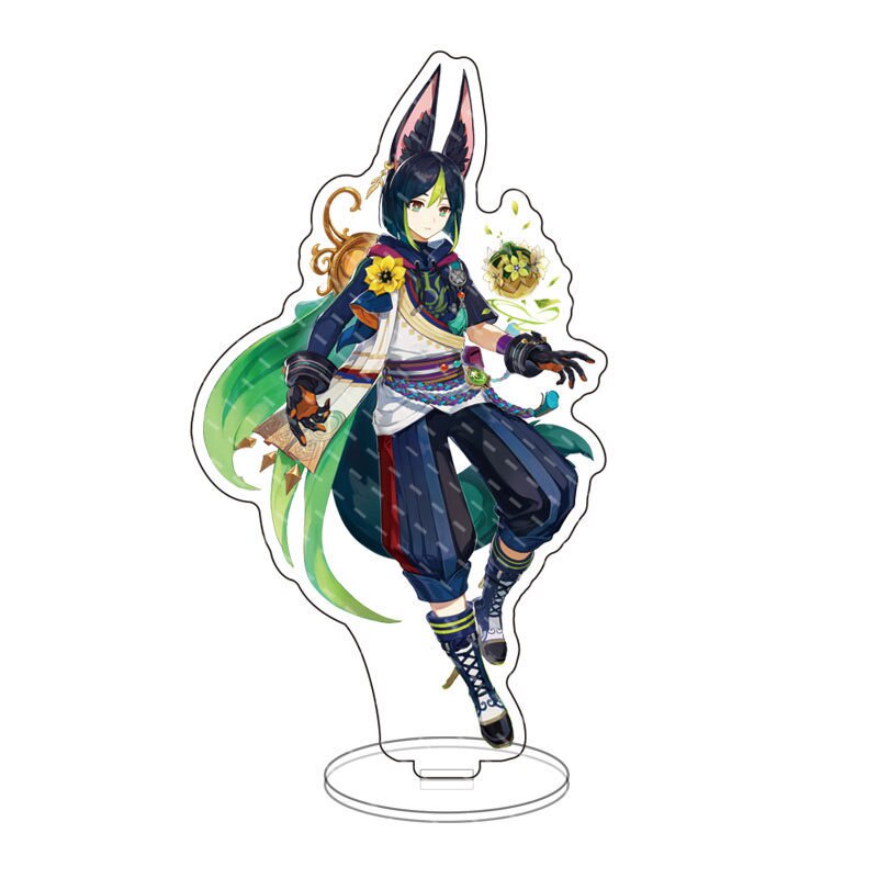 Mô hình Standee Anime Genshin Impact Figure Shikanoin Heizou Dori Nilou