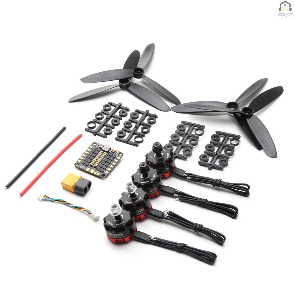 Động Cơ Không Chổi Than 2205 2300kv Với 30a blheli_s esc 5045 Dành Cho fpv racing drone