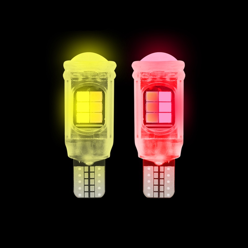 T15 Đèn Tín Hiệu Hai Màu t10 Độ Sáng Cao Cho Xe Máy