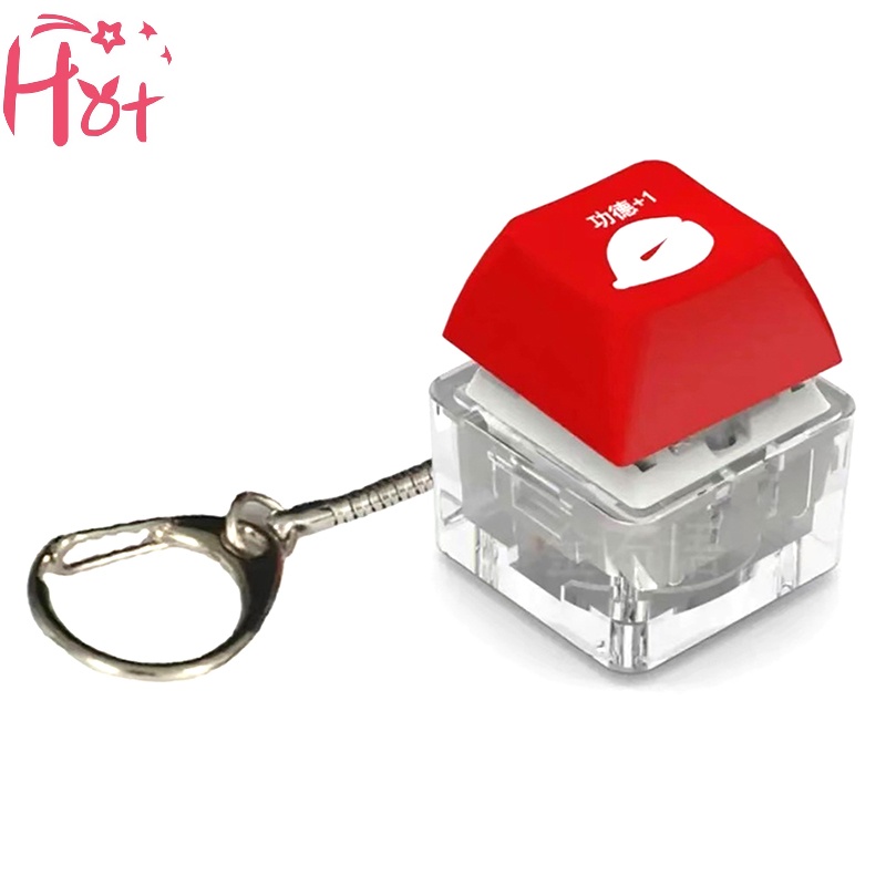 Jr Móc Khóa Đèn led merit + 1 muyu deion Nút Bàn Phím Cơ Giảm Căng Thẳng vn