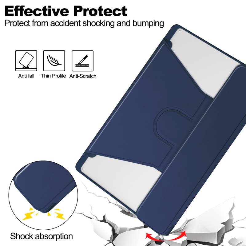Sang Trọng Bao Da Máy Tính Bảng Bằng pu Chống Nứt Nẻ Cho Samsung Galaxy Tab S9 FE+ 5G SM-X610 X616 case S9+ S9 Plus X810 X816 X818 S9FE+ 12.4" coverGiá Đỡ