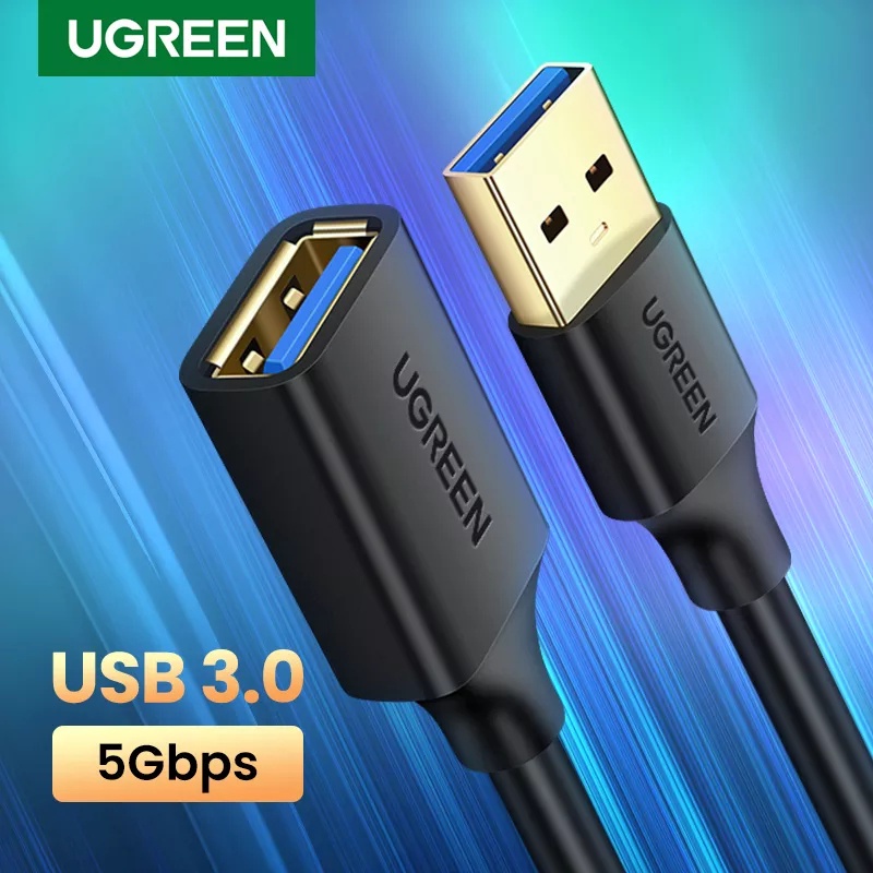 Dây nối dài USB hãng UGREEN 3.0 2.0 10m -5m -3m-1.5m-0.5 mét dài ngắn Chất Lượng Cao - bảo hành 18 tháng