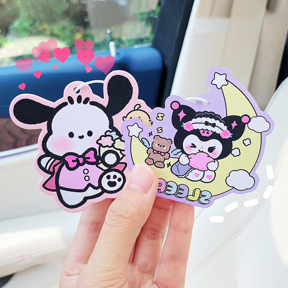 Miếng Phim Hoạt Hình Dán Trang Trí Gương Chiếu Hậu Xe Hơi q8l3