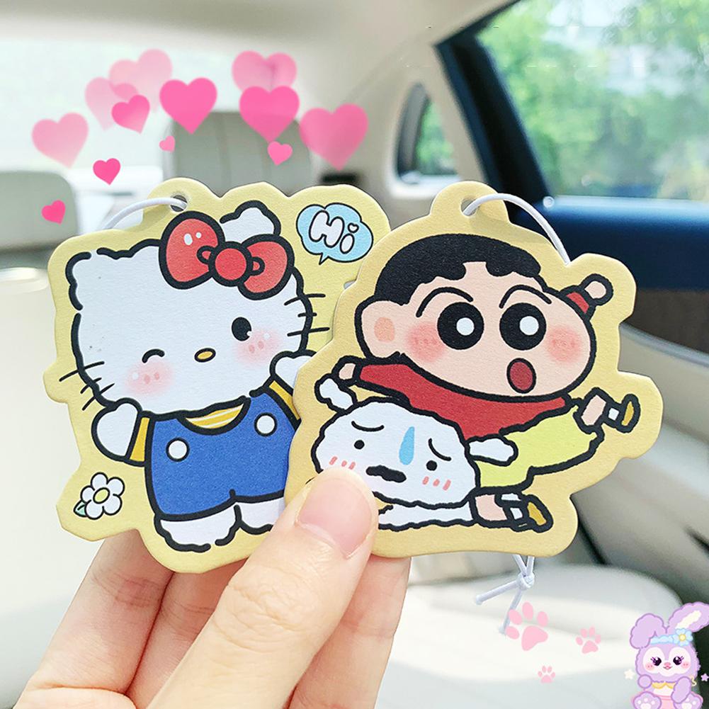 Miếng Phim Hoạt Hình Dán Trang Trí Gương Chiếu Hậu Xe Hơi q8l3