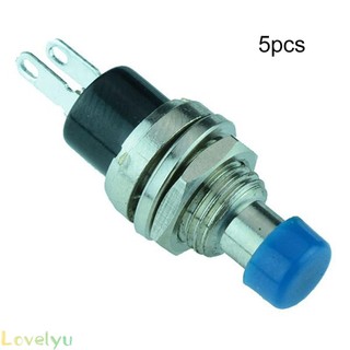 ⭐LOVE⭐ Push Button Switch For Panel Installation Multi Color Pin Welding 2mm Panel
