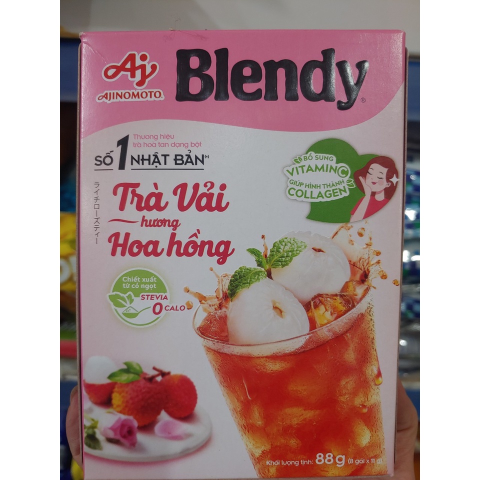 Trà Blendy Matcha sữa/trà đào cam sả/matcha gạo rang/trà sữa