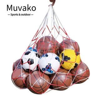 Muvako Túi Lưới Đựng Bóng Rổ / Bóng Đá Cỡ Lớn Siêu Bền Tiện Dụng