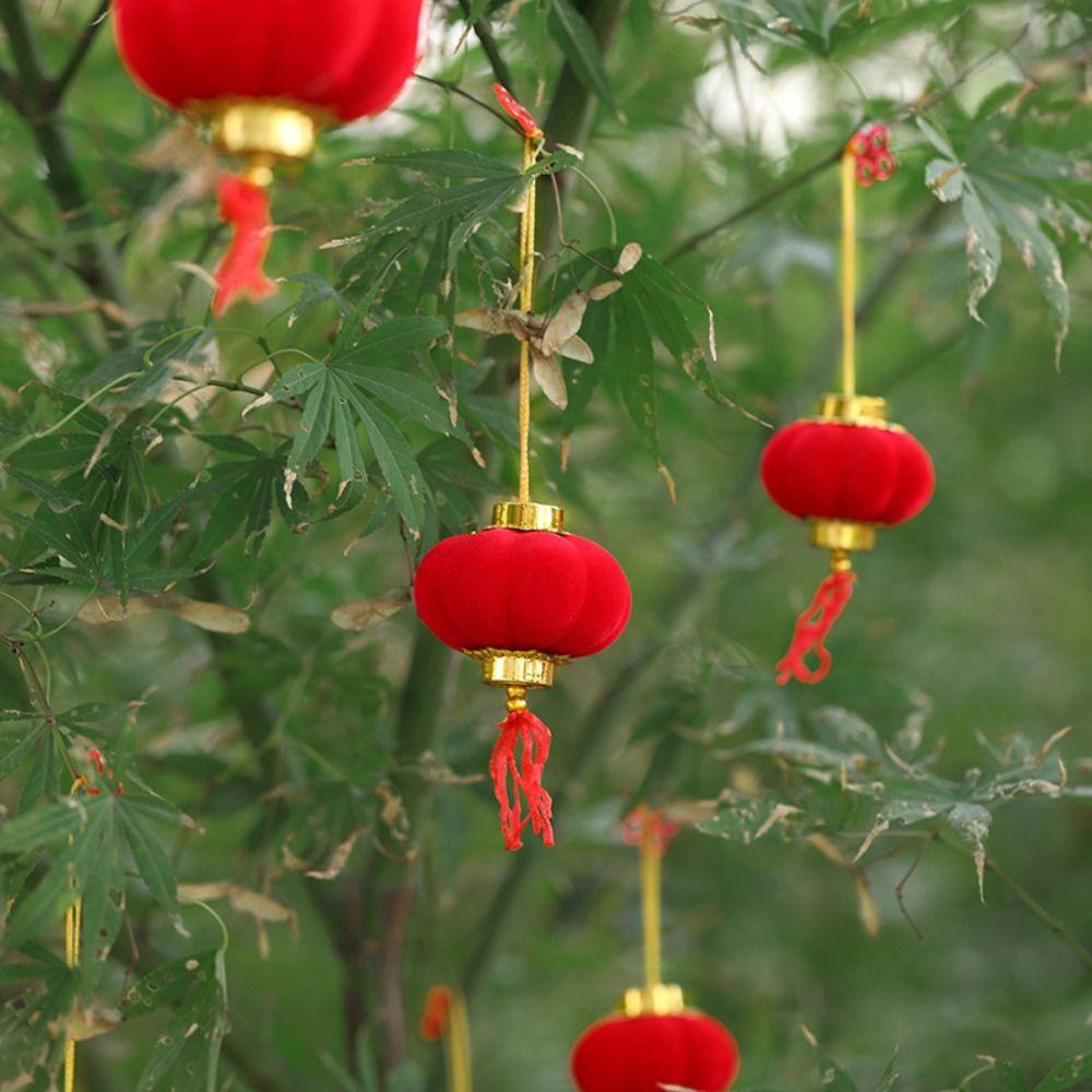 Set 6 / 25 / 30 Lồng Đèn Treo Trang Trí Thủ Công Phong Cách Trung Hoa