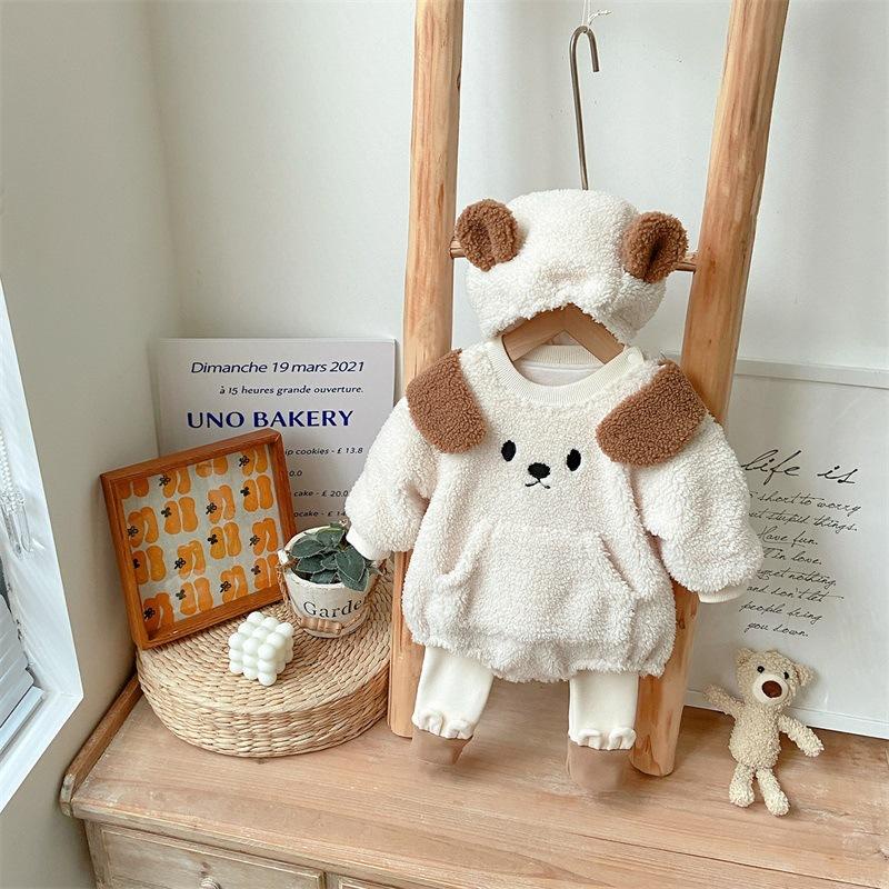 Quần áo trẻ em bộ body dài tay bodysuit áo liền quần bộ đồ liền thân Babyshop88 cho bé trai bé gái M8.12.23-1