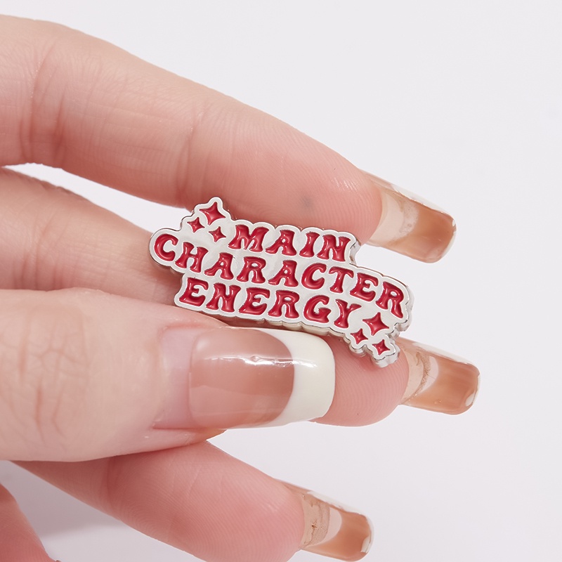 Huy Hiệu Cài Áo / Ba Lô Bằng Kim Loại Hình Nhân Vật Chính Hãng Menamel Vui Nhộn Làm Quà Tặng Trang Sức