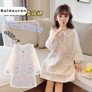 Baldauren váy bé gái váy váy trẻ em công chúa bé gái thời trang dễ thương đẹp klq23c03wg 50z231211