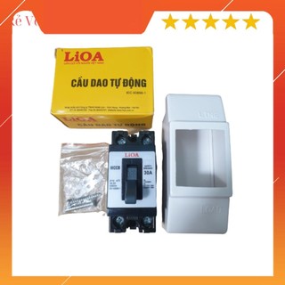 Át atomat lioa 15a 20a 30a 40a kèm vỏ,cb,aptomat , cầu dao hàng tốt