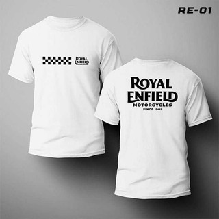 Áo thun xe máy Royal Enfield | Áo thun chất lượng Distro | Áo ngắn tay nam | Câu lạc bộ Moge
