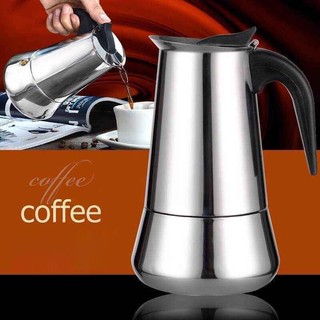 Nồi cà phê inox moka 100ml / 200ml / 300ml nồi cà phê tươi nồi cà phê moka