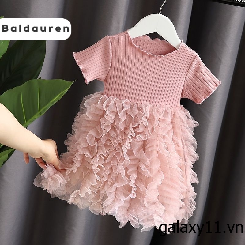 Baldauren Váy Bé Gái váy cho bé gái Váy thời trang Bowknot công chúa váy Đơn giản và thời trang P98Q065 36Z230909