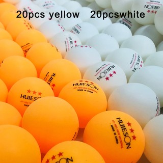 Huieson Set 30/40/ 100 Quả Bóng Bàn 3 Sao 40mm 2.8g Bằng Nhựa abs Chất Lượng Cao
