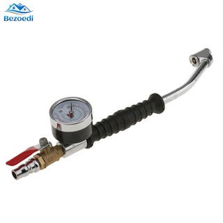 Máy bơm lốp xe máy ô tô có đồng hồ đo áp suất không khí lốp