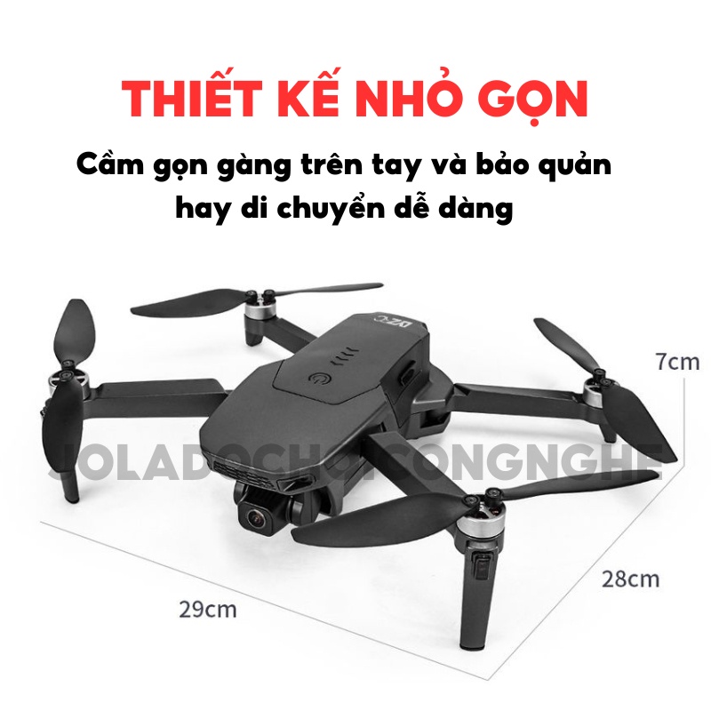 Flycam máy bay điểu khiển từ xa L300 PLUS, máy bay chụp ảnh chất lượng cao, tuổi thọ pin dài Jola | BigBuy360 - bigbuy360.vn