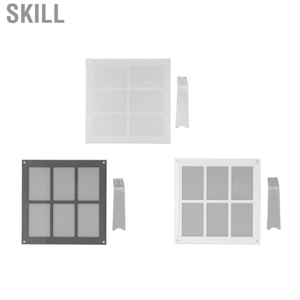 Skill Photo Frame 6 In 1 Magnetic Acrylic 22x22x12.5cm 3inch Picture F