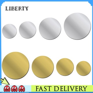 Gương tròn 3d dán tường trang trí nhà ở