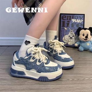 GEWENNI giày thể thao nữ giày sneaker nữ Thoáng Khí 2023 hot trend Chống bám bụi Nổi bật Tiện dụng Thể thao FLF23C0DLZ 50Z231216