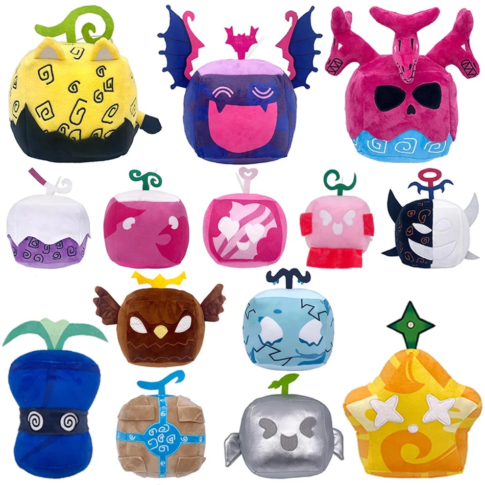 ✨Blox Fruits Game Gấu Bông✨ Búp bê trò chơi trái cây Roblox Fruit Game Đồ chơi nhồi bông quà tặng trẻ em Món quà sinh nhật quà Giáng sinh