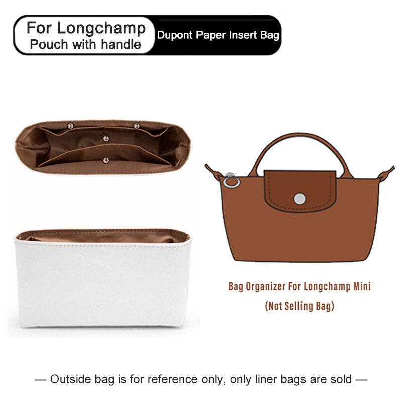Evertoner Túi Đựng Giấy Tờ Cho longchamp mini