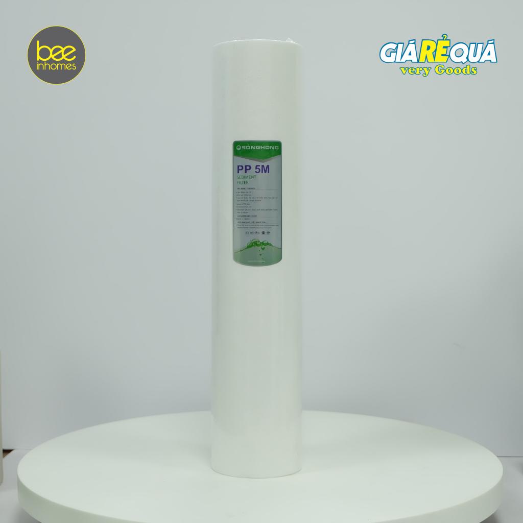 Lõi lọc chặn PP 20inch béo, jumbo, SongHong, chính hãng