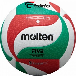 Bóng Chuyền Molten Bằng PU Mềm Size 5 VSM5000 Dể Chơi Ngoài Trời Và Trong Nhà