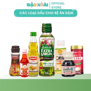 Các loại dầu ăn dặm, nêm cháo từ 6m