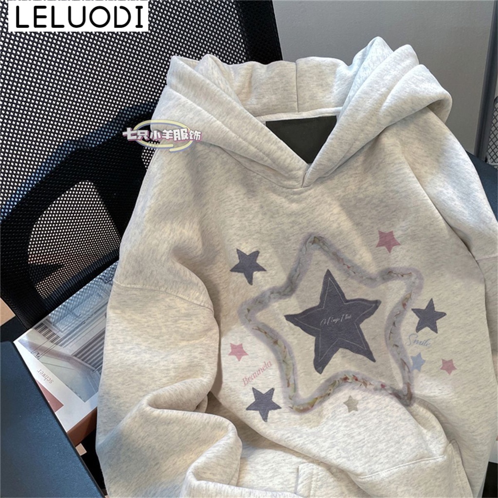 LELUODI Áo khoác hoodie zip Áo hoodiezip Áo khoác zip Hoodie zip New Style Thanh lịch Popular comfortable WWY23B0L8K 46Z231115