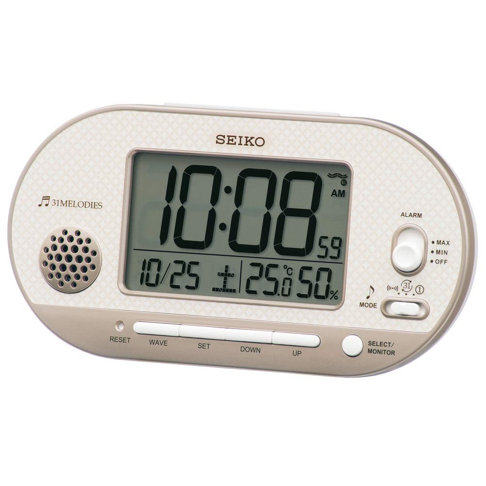 Seiko Clock Digital Alarm Table Clock - Various Designs and FunctionsDirect From Japan
