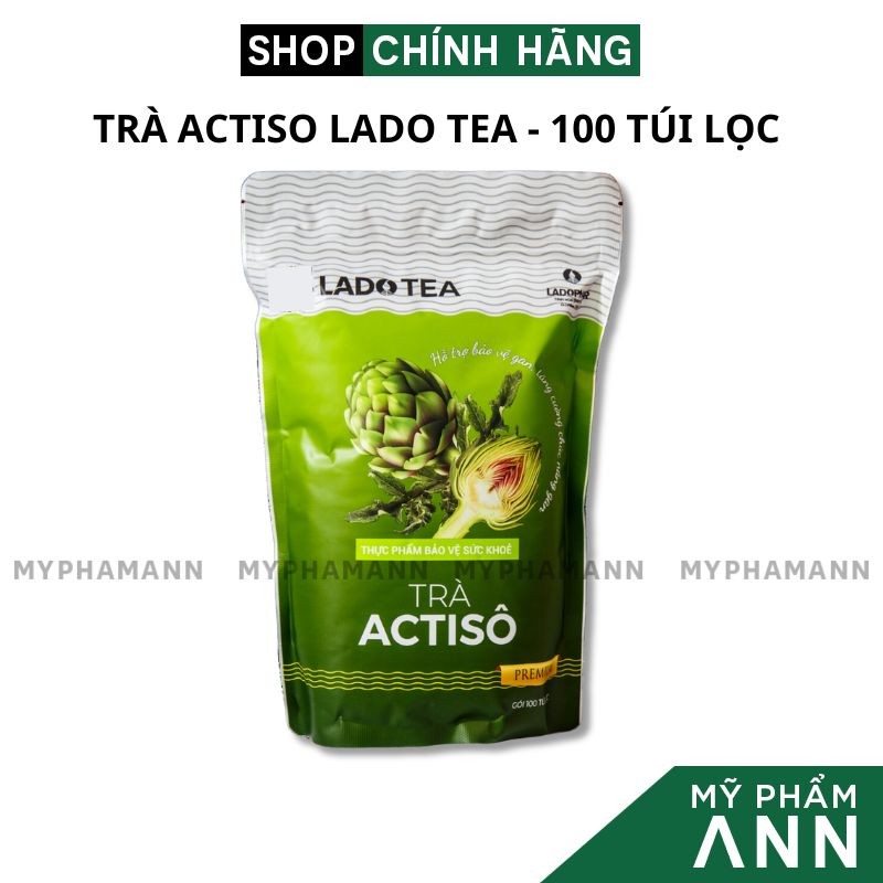 Trà Actiso Lado Tea Giúp Giải Độc Cơ Thể 100 Túi Lọc Chính Hãng Giá Sỉ - Trà Thảo Mộc Thanh Nhiệt