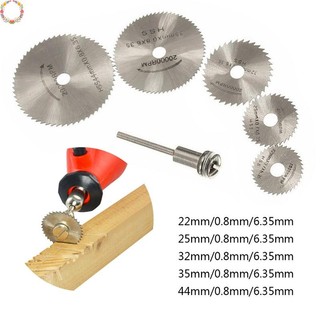 Set 6 Lưỡi Cưa Tròn mini 22-44mm