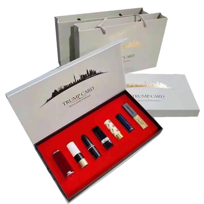 Mac Bộ Son Môi seven little fortunes Có Hộp Quà Tặng Giới Hạn Cho Bạn Gái Bất Ngờ