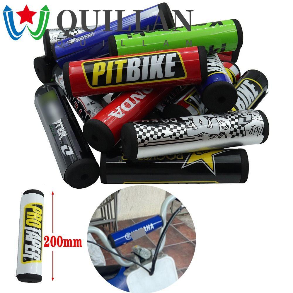 Quillan tay lái thanh ngang thanh đệm 1pc xe máy atv quad phụ tùng xe máy 200mm bảo vệ ngực tay cầm bảo vệ phụ kiện xe máy tấm tay lái