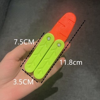 Thẻ Nhấn Khắc Hình Củ Cà Rốt 3d Phát Sáng Độc Đáo