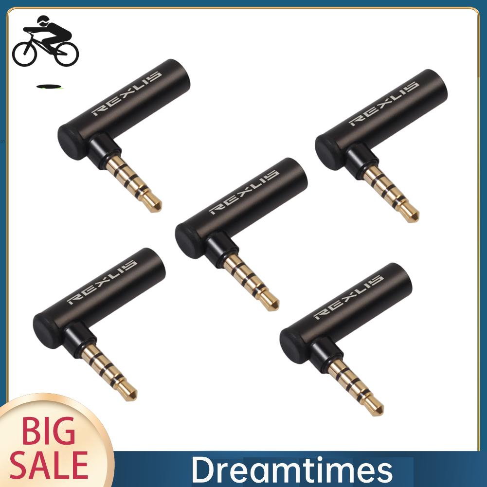 Đầu Nối Chuyển Đổi Âm Thanh 3.5mm male Sang female 1.vn 90 Độ