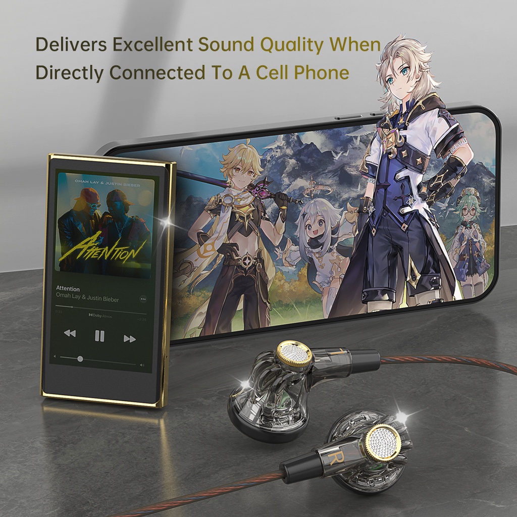 Tai Nghe Thể Thao Âm Thanh hifi Sống Động Jack Cắm 3.5mm Cao Cấp