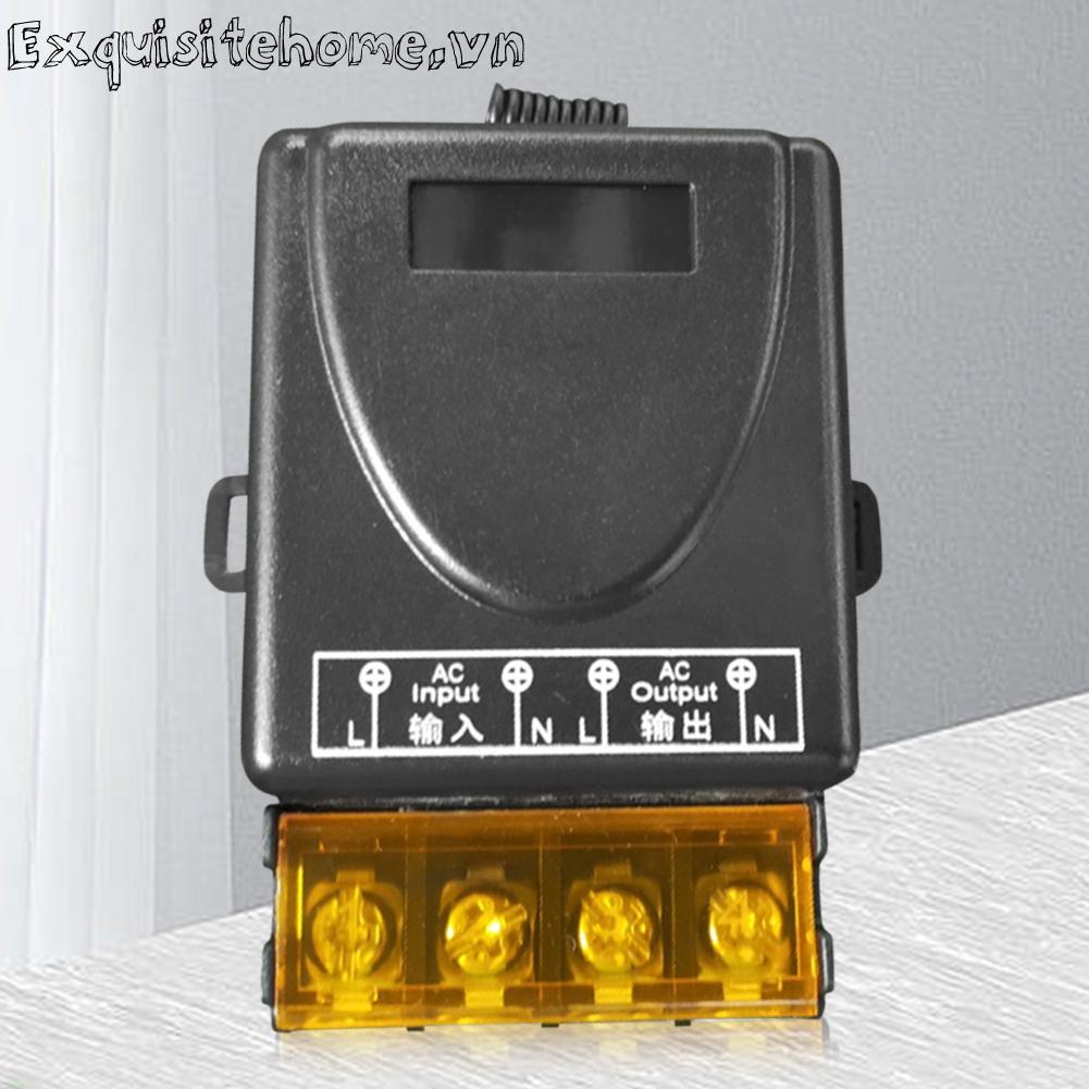 Bộ Điều Khiển Từ Xa Không Dây 433mhz 60v-280v 50m Cho Máy Bơm Nước