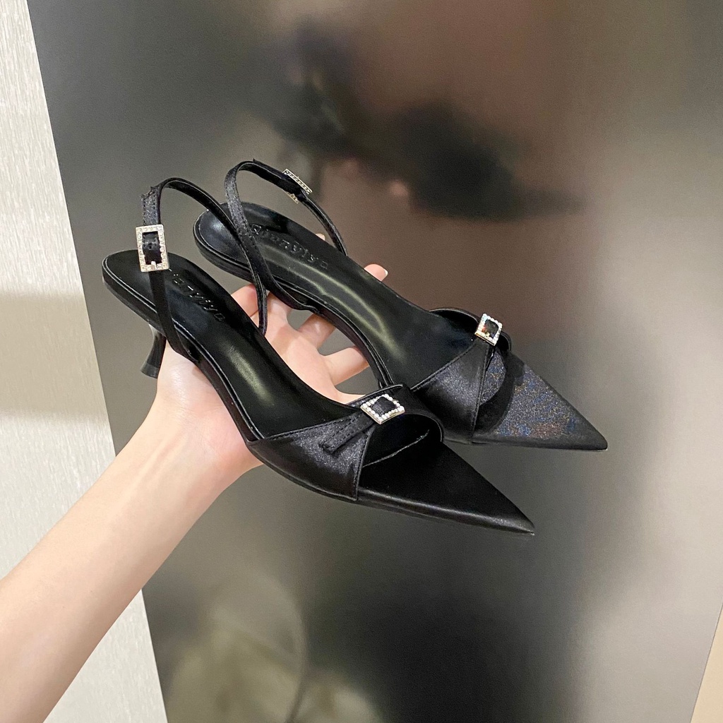 Sandal Cao Gót Mũi Nhọn Thiết Kế Mới Thời Trang Dành Cho Năm 2023