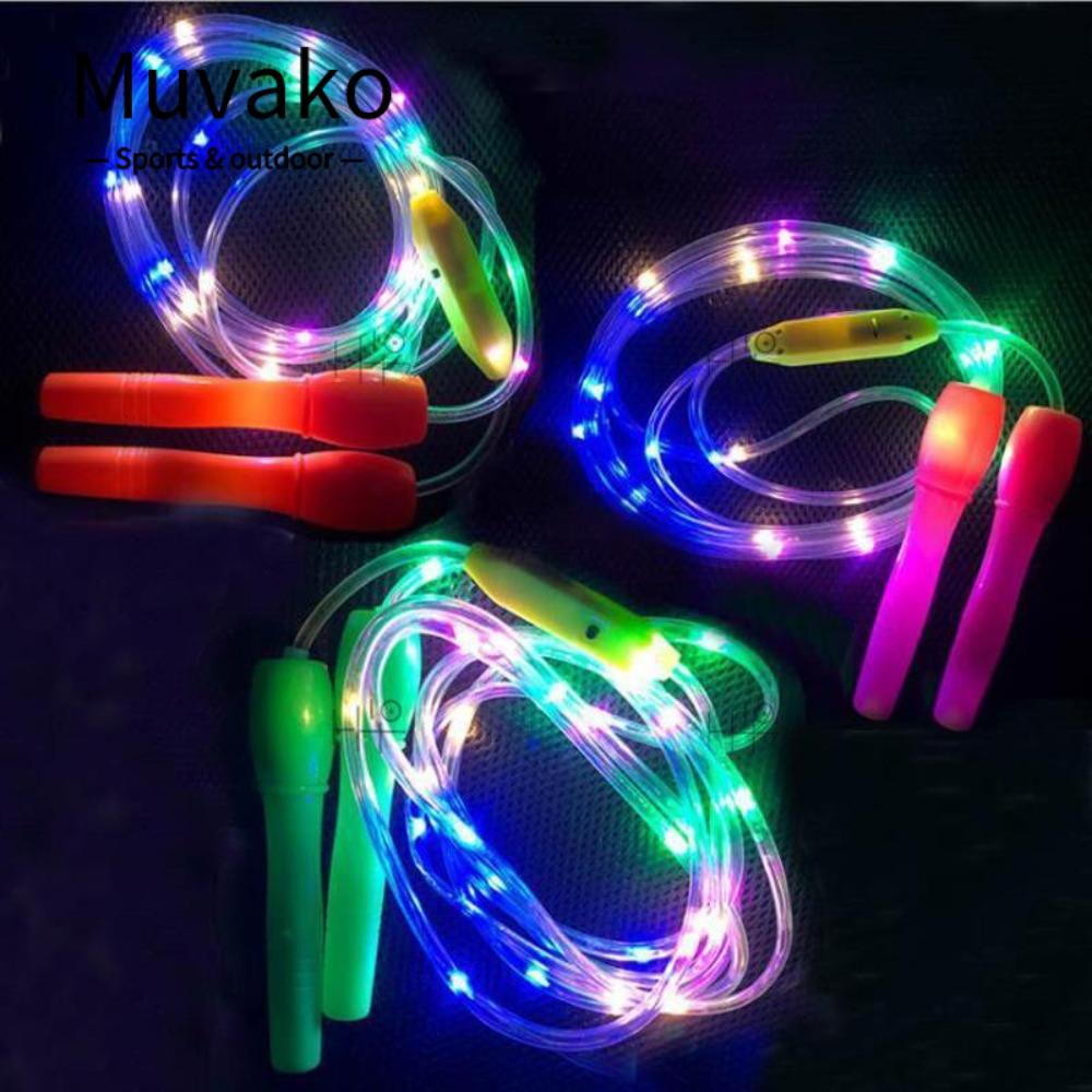 MUVAKO Dây Nhảy Thể Dục Có Đèn LED Phát Sáng