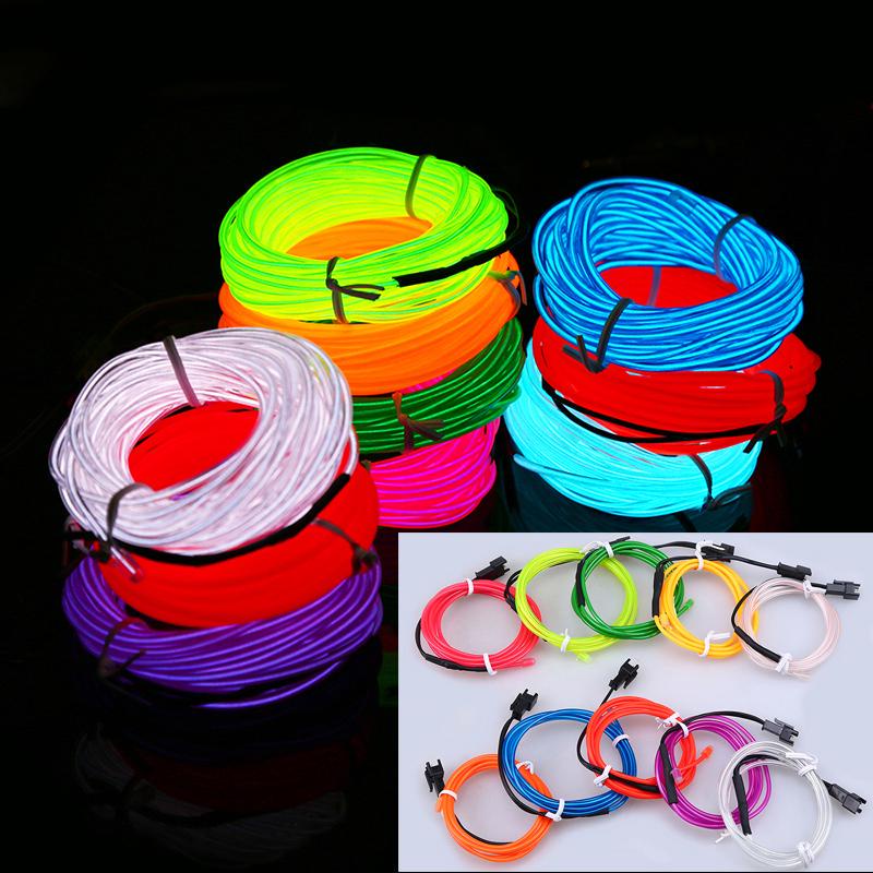 Dây Đèn led neon 1m / 2m / 3m / 5m Trang Trí Đa Năng Tiện Dụng