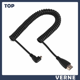 [vers.Vn] Cáp Chuyển Đổi micro hdmi Sang hdmi-Compatable 90 Độ Góc Phải