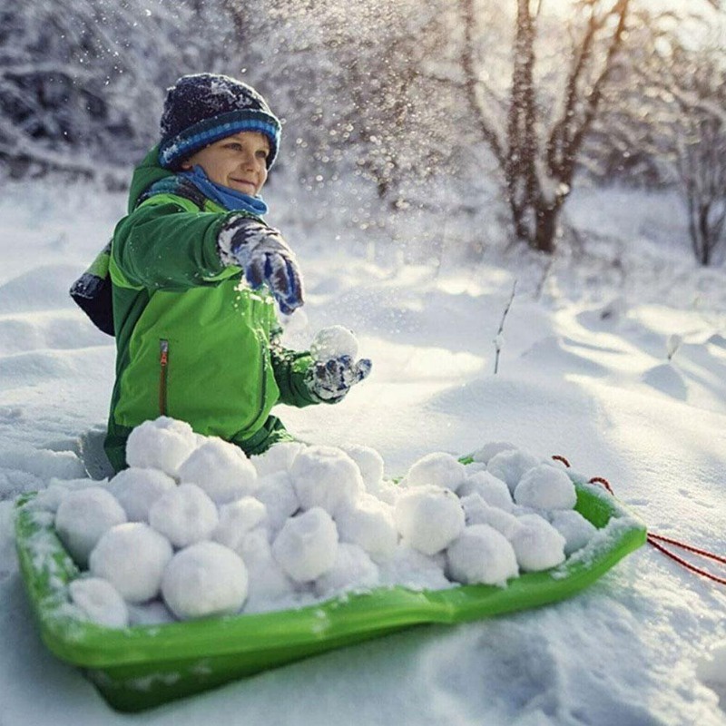 Bóng Tuyết Nhồi Bông Màu Trắng Độ Co Giãn Cao Trang Trí Cây Thông Giáng Sinh