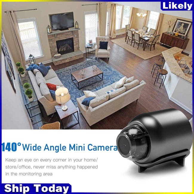 Camera mini x5 hd 1080p Tầm Nhìn Ban Đêm Trọng Lượng Nhẹ Màu Trong Suốt