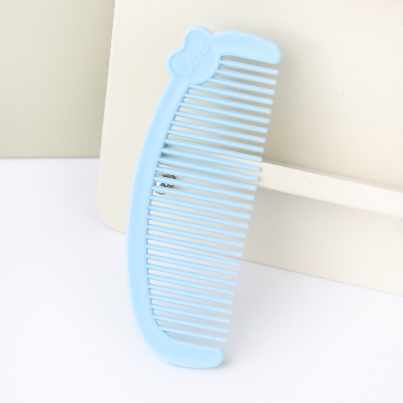 Hoạt Hình Lược Chải Tóc mini Cầm Tay Hình Trái Tim Dễ Thương Cho Học Sinh